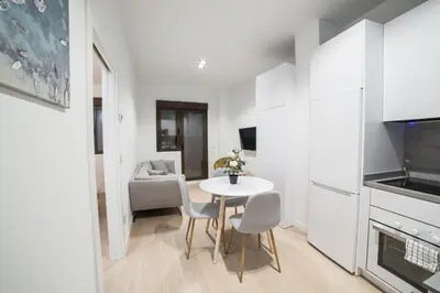 Una cocina o zona de cocina en Las villas de Manuel II