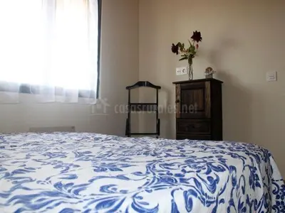 Cama o camas de una habitación en Casa Rural Los Olivos