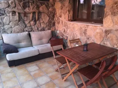 Zona de estar de Casa Rural Los Olivos