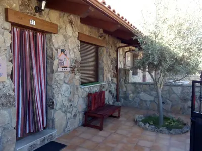 Un balcón o terraza de Casa Rural Los Olivos