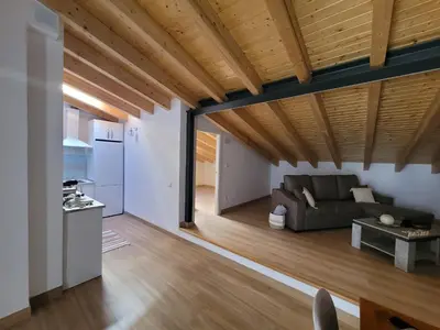 Una cocina o zona de cocina en Gata Maitea- Apartamento Aita- Sierra Gata