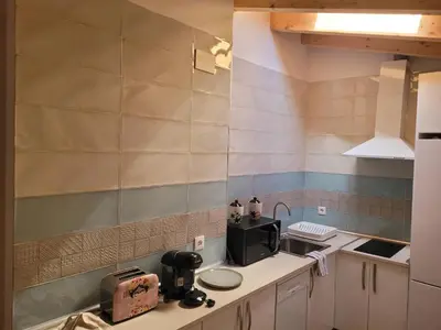 Una cocina o zona de cocina en Gata Maitea- Apartamento Aita- Sierra Gata