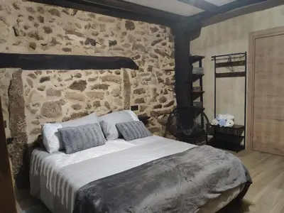 Cama o camas de una habitación en Bosque animado