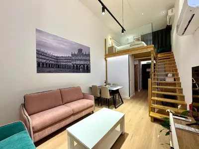 Zona de estar de Premium Plaza San Cristóbal - Gran Vía Centro
