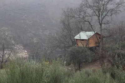 Plano de Cabañas en los Árboles de Extremadura