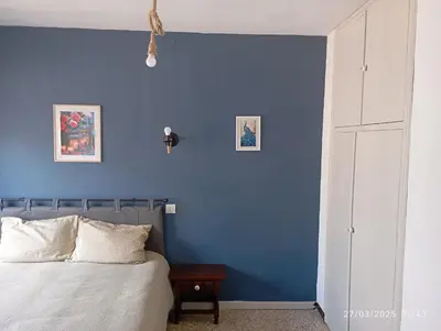 Cama o camas de una habitación en Hostal Prados Abiertos