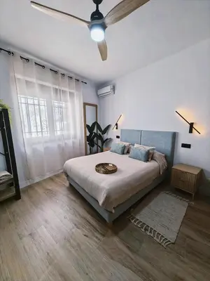 Cama o camas de una habitación en Hostal La Casa Del Escudo