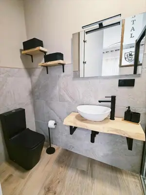 Un baño de Hostal La Casa Del Escudo