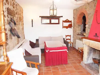 Zona de estar de Virgen de la Cabeza Rural House