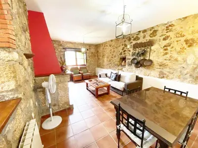 Zona de estar de Virgen de la Cabeza Rural House