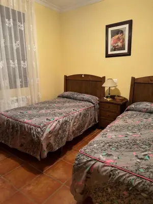 Cama o camas de una habitación en Casa de Campo, La Malena