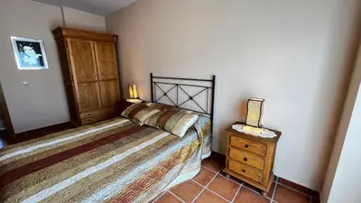 Cama o camas de una habitación en El Balcón de Las Hurdes By Elconserje