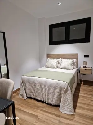 Cama o camas de una habitación en La Casita de Val