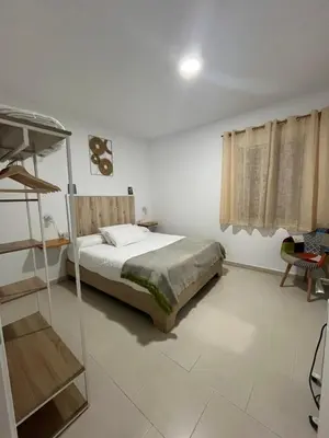 Cama o camas de una habitación en Casa Mencía