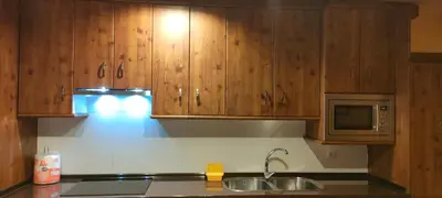 Una cocina o zona de cocina en La Fontana de Gredos