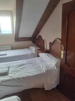 Cama o camas de una habitación en Casa Guinda