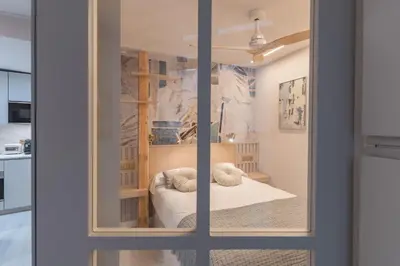Un baño de Apartamentos Catedral