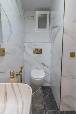 Un baño de Apartamentos Catedral