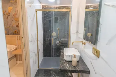 Un baño de Apartamentos Catedral