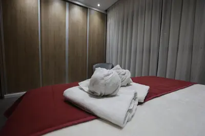 Cama o camas de una habitación en Destino Deluxe Gran Teatro