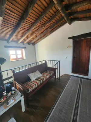 Cama o camas de una habitación en Casa de la luz-Finca la sierra Alojamiento de 4 estrellas completo en el corazón del Geoparque de 6 a 12 personas