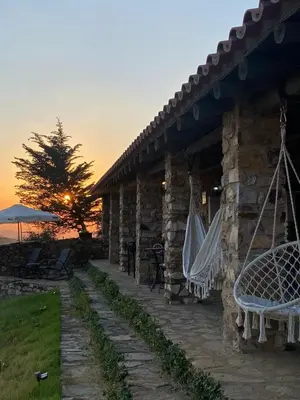 Paisaje cerca de esta villa