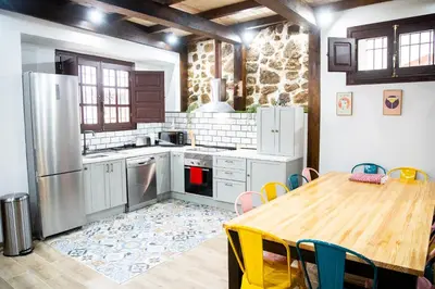 Una cocina o zona de cocina en Casa Dana, Losar de la Vera