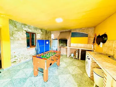 Una cocina o zona de cocina en Casa Rural Doña Germana - Pepino - Toledo