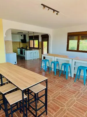 Una cocina o zona de cocina en Finca El Encinar- Casa Rural -Eventos