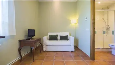 Zona de estar de Casa Rural El Pilón del Fraile