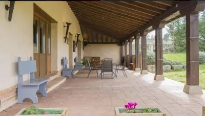 Zona de estar de Casa Rural El Pilón del Fraile