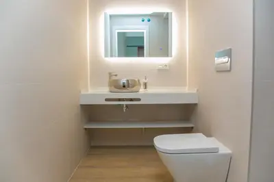 Un baño de Apartamentos ÍCARO