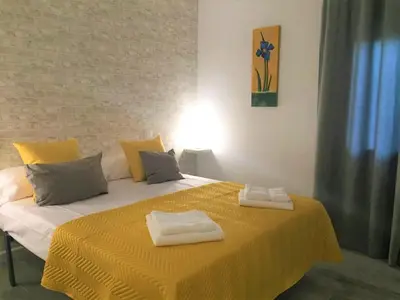Cama o camas de una habitación en La Fragua del Sauce-VUT-Los Navalmorales-Toledo