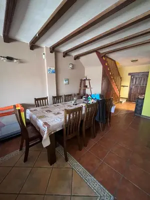 Zona de estar de Casa rural el pozo