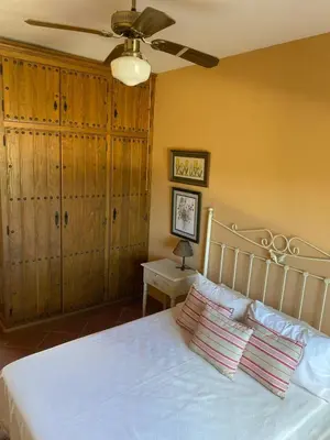 Cama o camas de una habitación en Finca Los Sauces-Rural House-Buenasbodas-Toledo