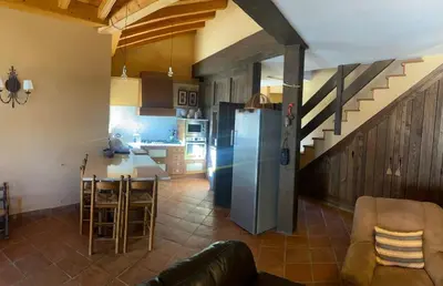 Una cocina o zona de cocina en Finca Los Sauces-Rural House-Buenasbodas-Toledo
