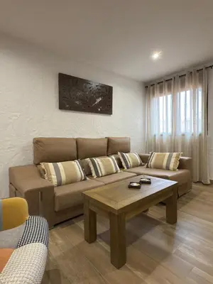 Zona de estar de Casa Rural Tomillo