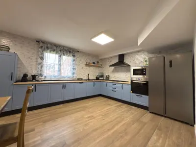 Una cocina o zona de cocina en Casa Rural Tomillo