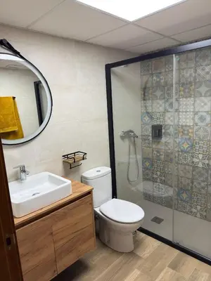 Un baño de Casa Rural Tomillo