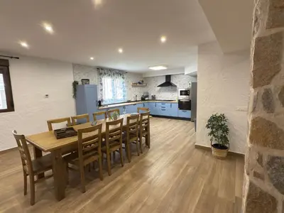 Una cocina o zona de cocina en Casa Rural Tomillo