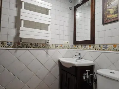 Un baño de Los Olivos de Miróbriga