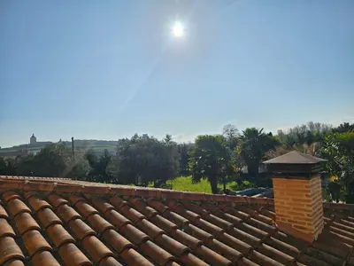 Paisaje cerca de esta villa