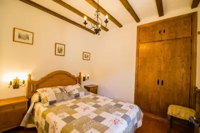 Cama o camas de una habitación en Finca 13 Ramas