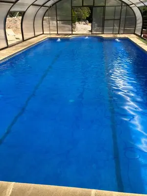 Piscina en o cerca de Finca 13 Ramas