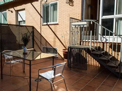 Un balcón o terraza de Apartment Montesol-Ferienwohnung by Interhome