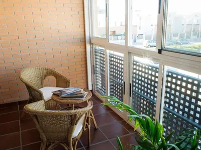 Un balcón o terraza de Apartment Montesol-Ferienwohnung by Interhome
