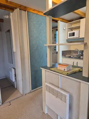 Una cocina o zona de cocina en Bungalows Prados Abiertos