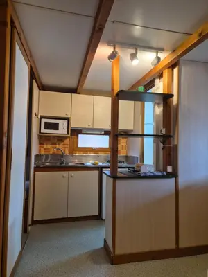 Una cocina o zona de cocina en Bungalows Prados Abiertos