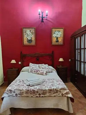 Cama o camas de una habitación en La Casa del Marqués