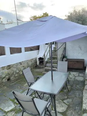 Un patio o zona al aire libre en Apartamento El Olivar de Cáceres